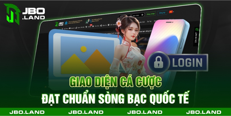 Giao diện cá cược đạt chuẩn sòng bạc quốc tế