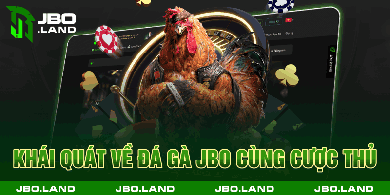 Khái quát về đá gà jbo cùng cược thủ