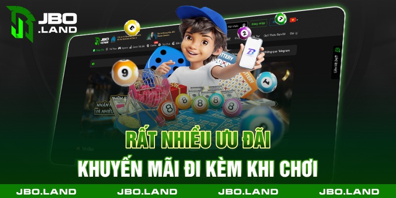 Rất nhiều ưu đãi khuyến mãi đi kèm khi chơi